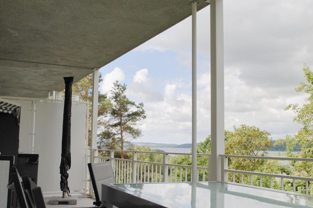 Ferienresidenz Zwei Bodden Fewo2-8 - Balkon, Sauna, Kamin Lietzow Екстериор снимка